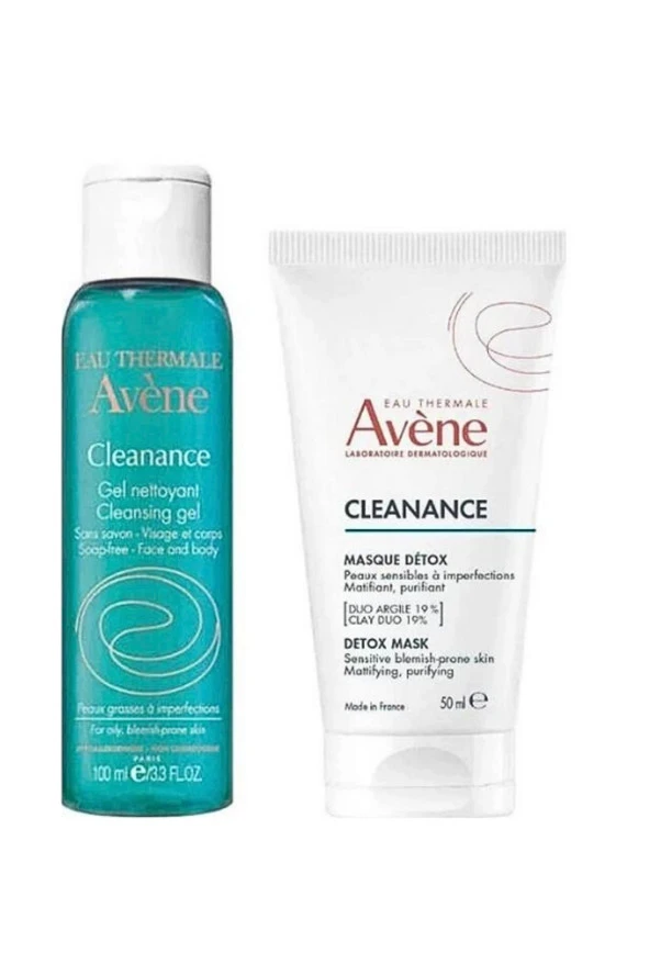 Avene Cleanance Detox Mask 50 ml + Cleanance Clean