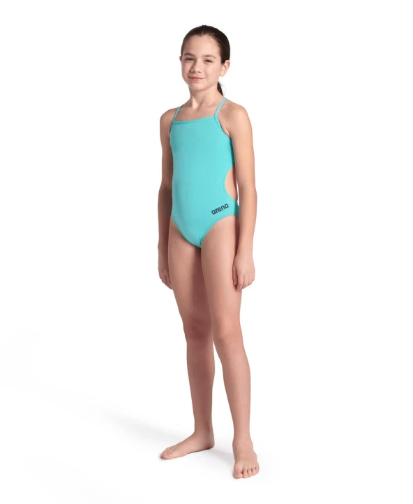 ARENA KIZ ÇOCUK YÜZÜCÜ MAYO GIRL'S TEAM SWIMSUIT CHALLENGE SOLID 004765870 YZM