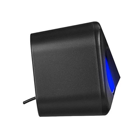 Snopy SN-83U Led Işıklı 2 Watt x2 Siyah Usb 2.0 Rgb Işıklı Gaming 1+1 Mini Speaker Hoparlör Pc Bilgisayar Yanı Hoparlör - 6