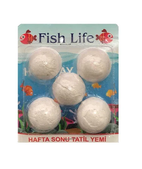 Fish Lıfe Tatil Yemi 5'li ürün görseli 1