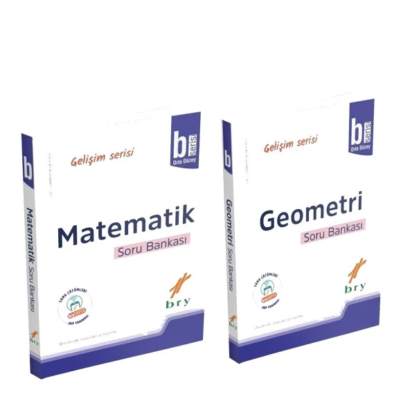 Birey Matematik ve Geometri B Gelişim Serisi Soru Bankası 2 Kitap Set