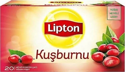 Lipton Kuşburnu Karışık Bitki Çayı Süzen Poşet 20 x 1.5 G