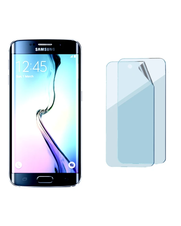 Samsung Galaxy S6 Edge Uyumlu Uv Nano Esnek Kırılmaz Cam Ekran Koruyucu Film 8684609256635