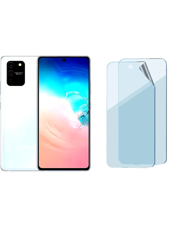 Samsung Galaxy S10 Lite Uyumlu Uv Nano Esnek Kırılmaz Cam Ekran Koruyucu Film 8684609255935