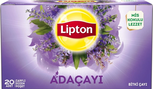 Lipton Bardak Adaçayı Bitki Çayı 1,5 Gr (20 Adet)