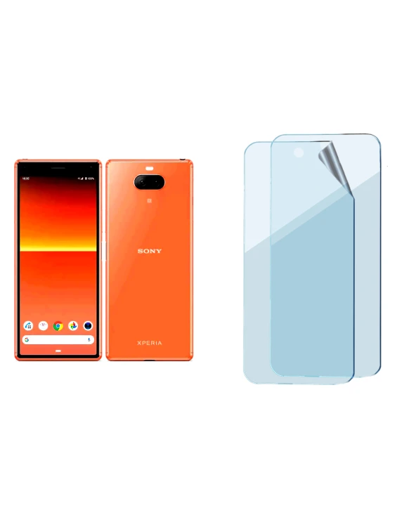 Sony Xperia 8 Uyumlu Uv Nano Esnek Kırılmaz Cam Ekran Koruyucu Film 8684609246834