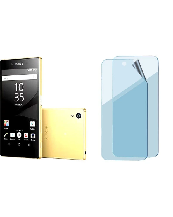 Sony Xperia Z5 Uyumlu Uv Nano Esnek Kırılmaz Cam Ekran Koruyucu Film 8684609245578