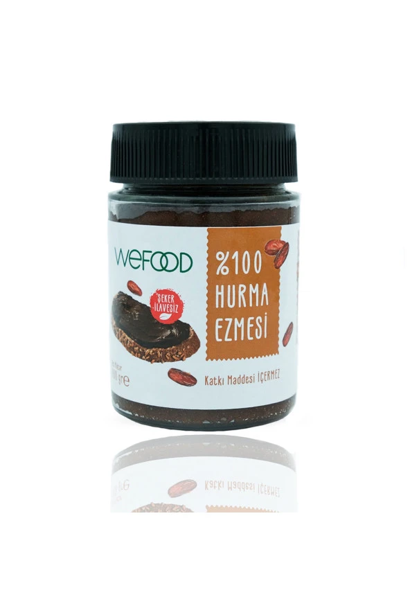 %100 Sade Hurma Ezmesi 400 gr (Hurma Püresi, Hurma Dolgusu)