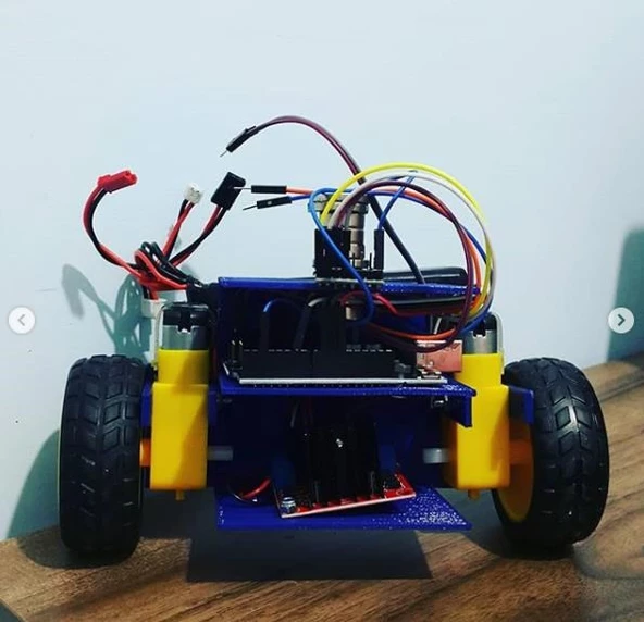 Arduino ile Dengede Duran Robot Yapımı Seti Tüm Set (Demonte) Self Balancing Robot