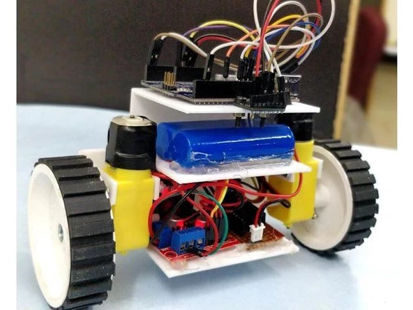 Arduino ile Dengede Duran Robot Yapılmış (KURULU) Self Balancing Robot - 4