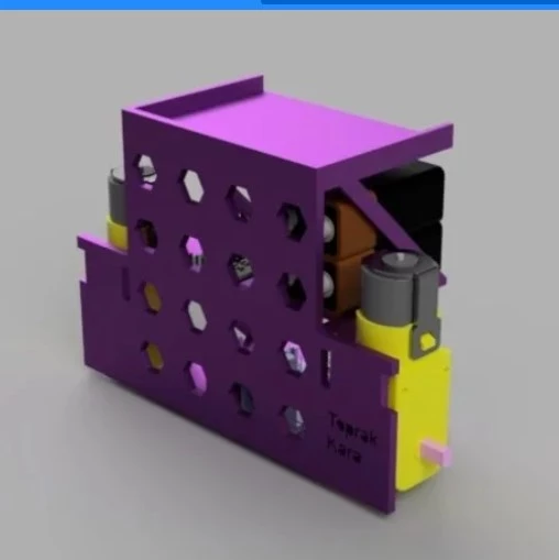 Arduino ile Dengede Duran Robot Yapılmış (KURULU) Self Balancing Robot - 6