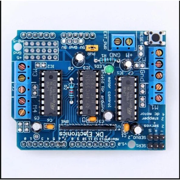 Arduino Motor Sürücü Kartı - Motor Driver Shield (L293D) - 5