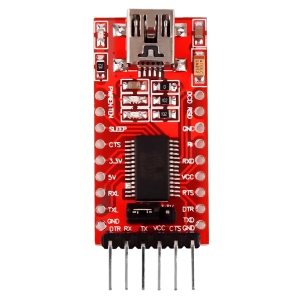USB TO TTL Çevirici Modül FT232RL Arduino Yeni + 5 Pin Kablo - 2