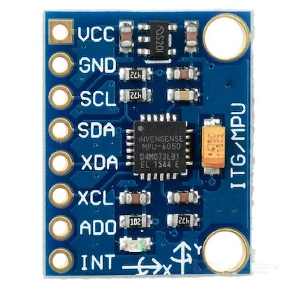 MPU6050 6 Eksenli Gyro ve Eğim Sensörü GY521 Accelerometer GY-521 - 2