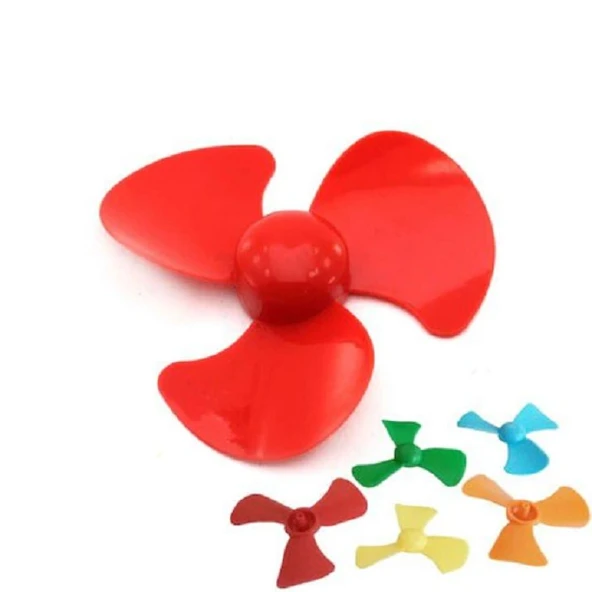 5 Adet DC Motor için Deney Motoru Pervanesi Mini Plastik Pervane