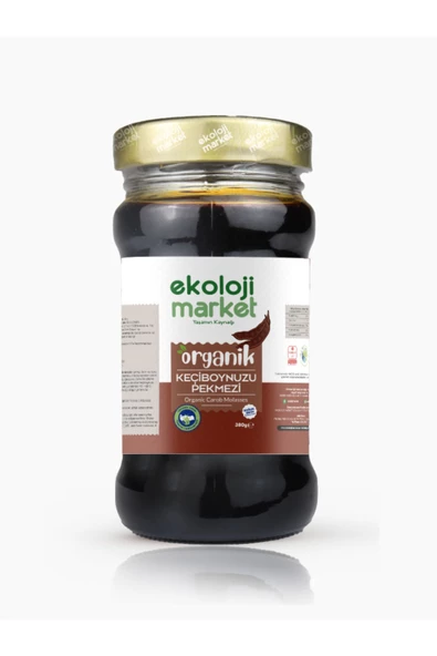 Ekoloji Market Organik Keçiboynuzu  Pekmezi 380 gr