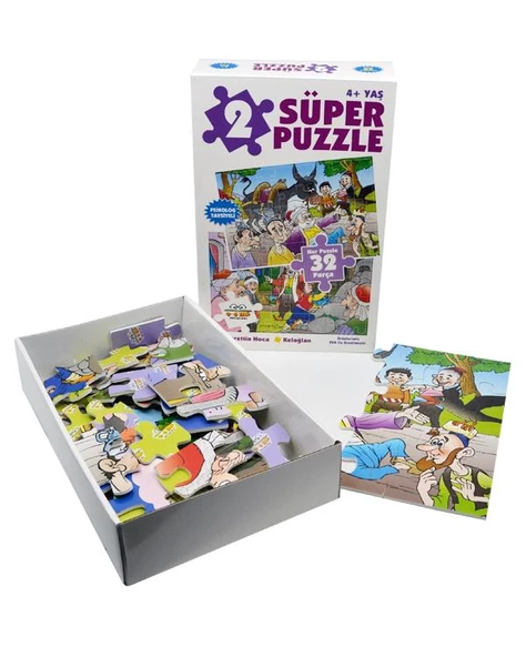 Süper Puzzle Nasrettin Hoca ve Keloğlan - 2