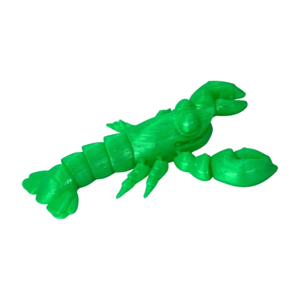 3D Hareketli Istakoz Figürlü Oyuncak - Neon Yeşili - Resim 8