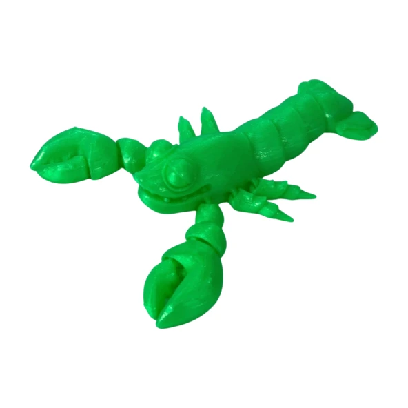 3D Hareketli Istakoz Figürlü Oyuncak - Neon Yeşili ürün görseli 1