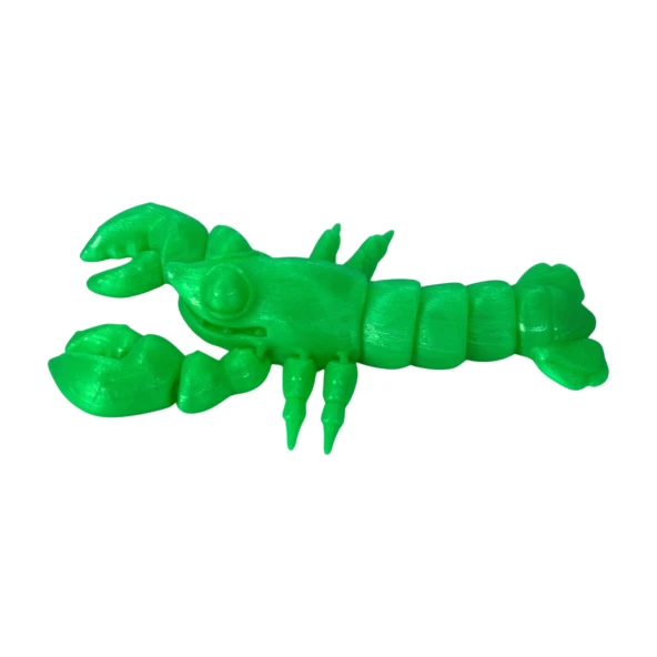 3D Hareketli Istakoz Figürlü Oyuncak - Neon Yeşili - Resim 4