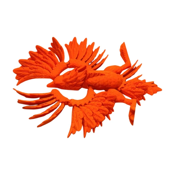 3D Hareketli Anka Kuşu Figürlü Oyuncak - Turuncu - Resim 2