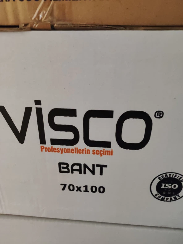 VİSCO KOLİ BANDI ŞEFFAF 70 MM 100 MT 18 ADET