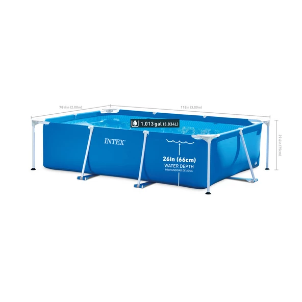 Intex Dikdörtgen Prefabrik Aile Havuzu 300*200*75 cm (28272) - 3