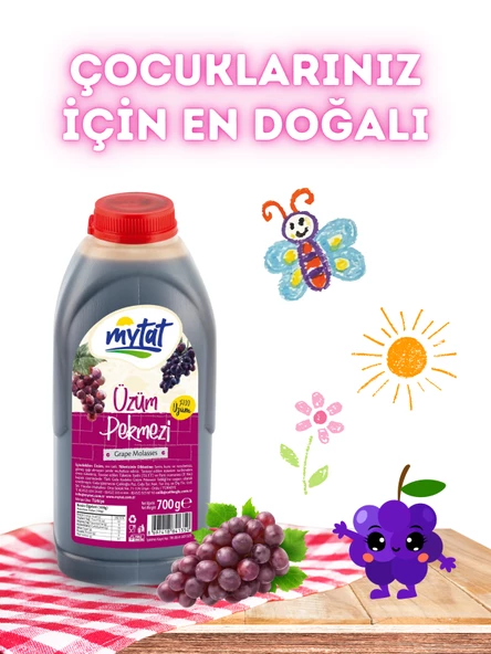 Mytat Doğal Katkısız Üzüm Pekmezi 700 gr - 2