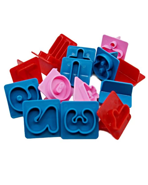 Lets 23 Parça Rakamlar Oyun Hamuru Seti - 3