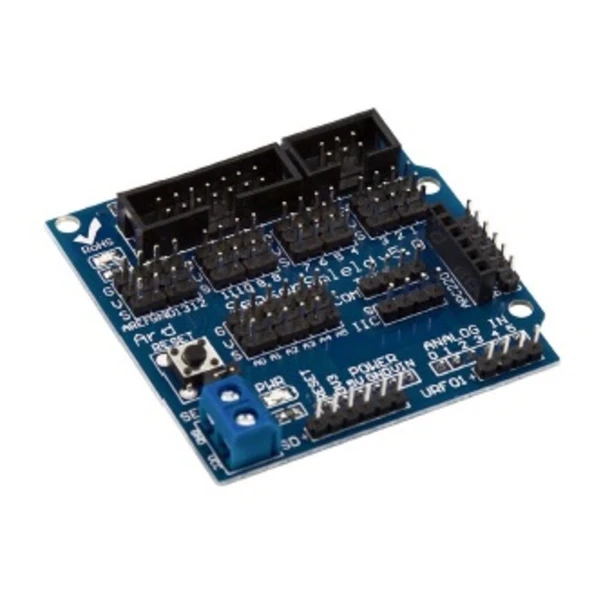 Arduino Uno Sensör Shield V5.0 Genişletme Kartı (Uno, Nano, Mega)