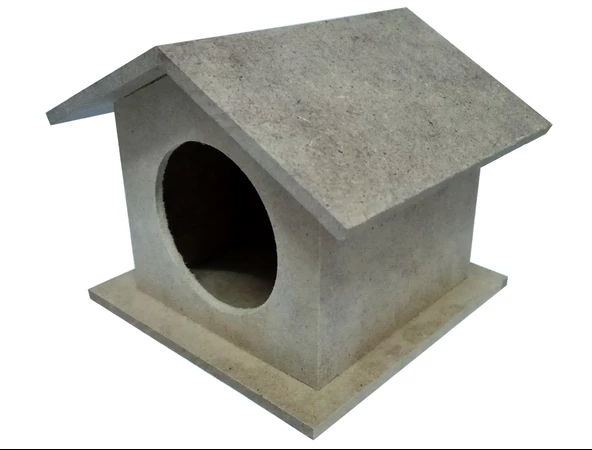 Ahşap Kuş Evi Boyama - 2