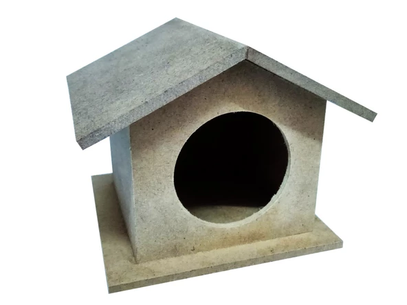 Ahşap Kuş Evi Boyama