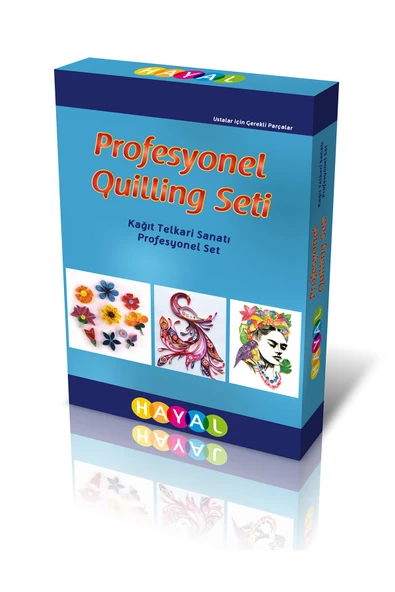 Hayal Profesyonel Quilling Seti - Set No 3 - 2