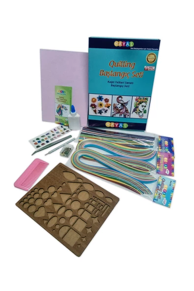 Hayal Quilling Başlangıç Seti - Set No:2 - 2