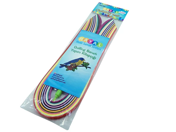 Hayal Quilling Seti - İnce Set - 30 Paket - 8