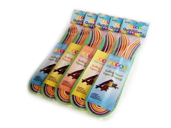 Hayal Quilling Seti - İnce Set - 30 Paket