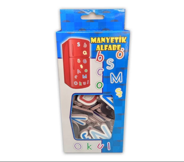 Manyetik Alfabe 74 Parça