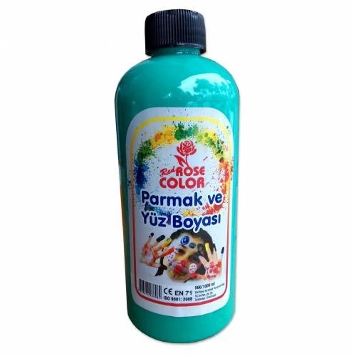 Kızmızı Renk Red Rose 500ml Akrilik Hobi Boyası - 11