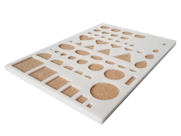 Quilling Şekillendirme ve Boyutlandırma Şablonu - 5