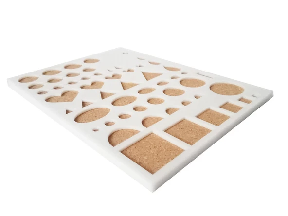 Quilling Şekillendirme ve Boyutlandırma Şablonu - 3