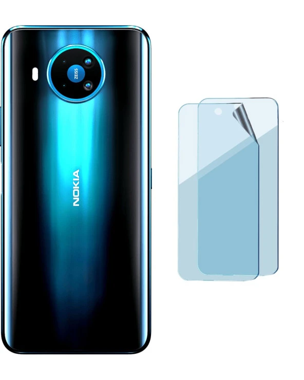 Nokia 8,3 5G Uyumlu Uv Nano Esnek Kırılmaz Cam Ekran Koruyucu Film 8684609235425