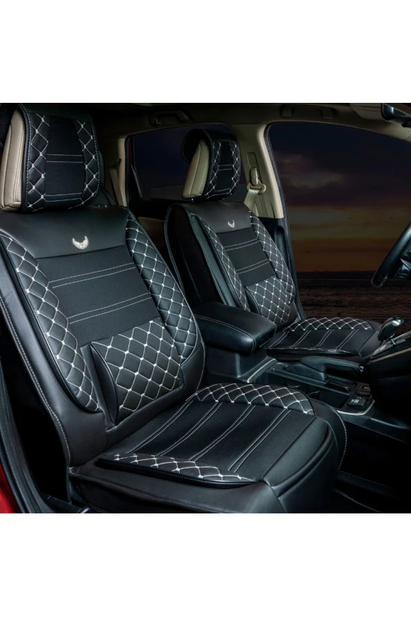 Startcar Mercedes CLC Lüks Deri Oto Koltuk Kılıfı Ön Arka Takım Gezgin Serisi SC