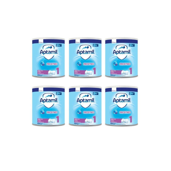 APTAMİL PROSYNEO 1 NO BEBEK SÜTÜ 400 GR X 6 ADET