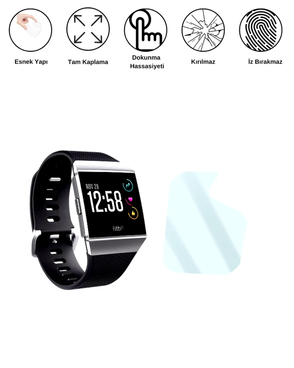Fitbit Ionic Saat Uyumlu Hydrojel Esnek K r lm PttAVM 2024