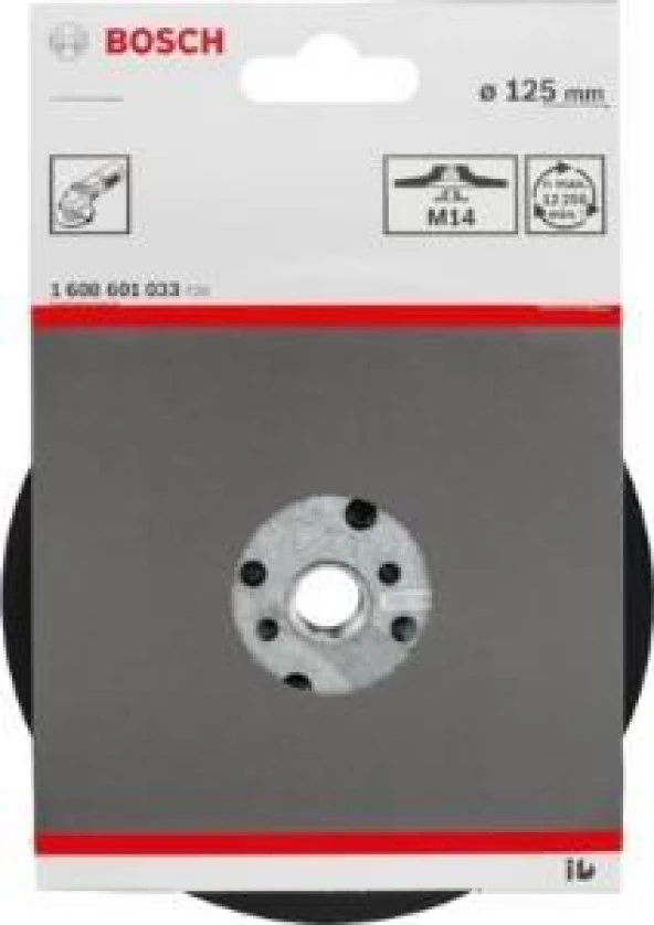 Bosch Fiber Disk İçin Taban 125mm - Resim 2