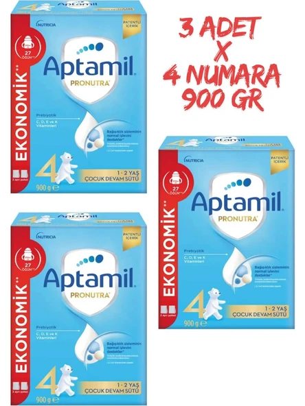 APTAMİL 4 NO 900 GRAM X 3 ADET