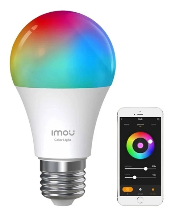 Imou Smart Wifi Multicolor Ampül Renk Değiştiren A60