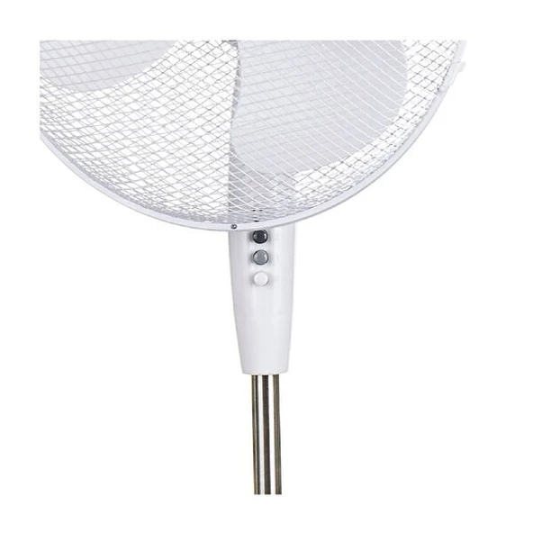 Opp Ayaklı 40 cm Beyaz Vantilatör 45 Watt 90 Derece Dönerli - 3