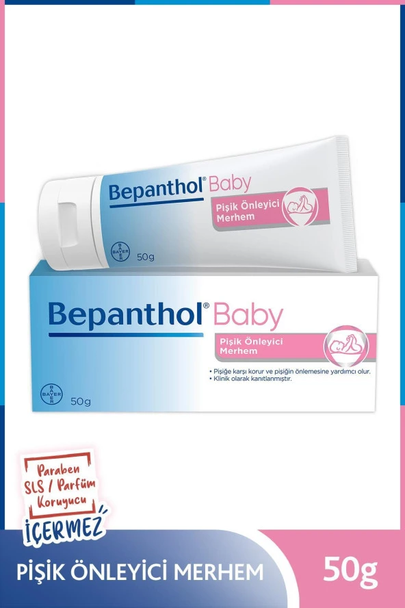 Bepanthol Baby Pişik Önleyici Merhem 50gr