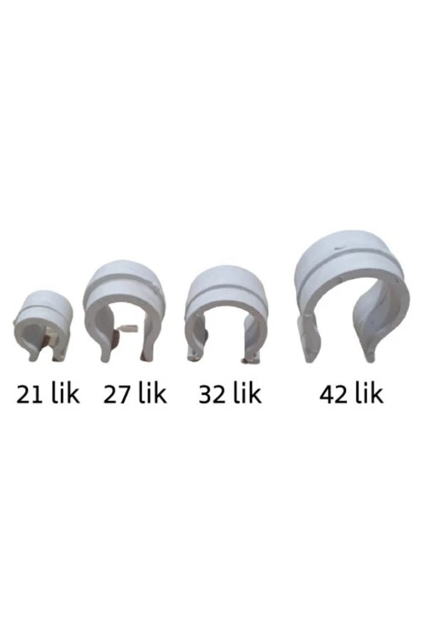 SERA NAYLONU TUTTURUCU MANDAL KLİPS 32 inçlik (50 Adet) - Resim 2